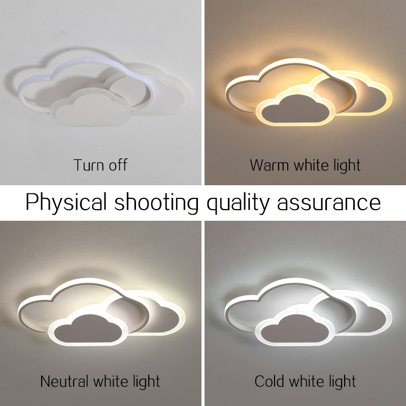 cloud shape lamp  for kids room bedroom indoor lighting modern kids ceiling lights children light