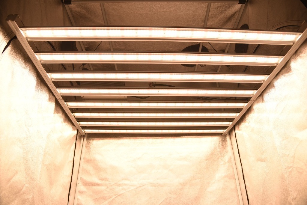 DLC ETL listing Most Powerful High PPFD DIY tent growing 720w led grow light from Hortibloom