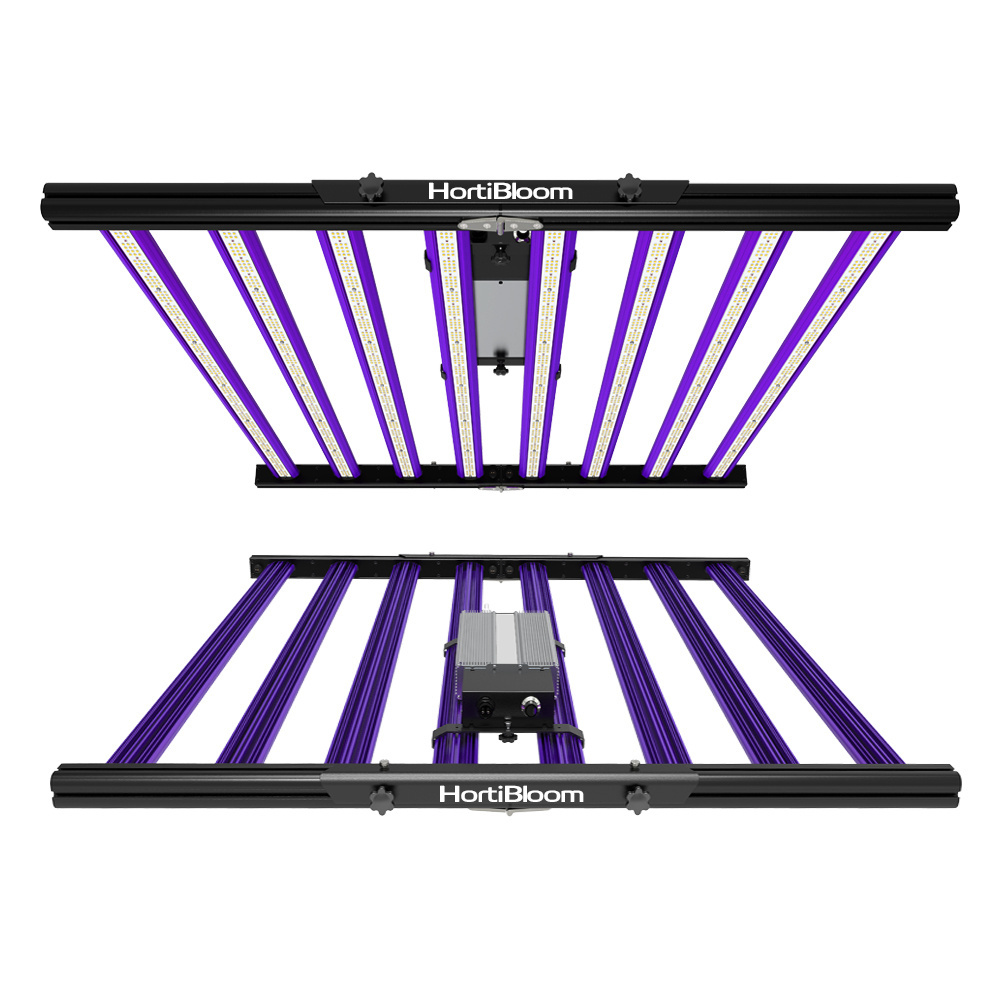 DLC ETL listing Most Powerful High PPFD DIY tent growing 720w led grow light from Hortibloom