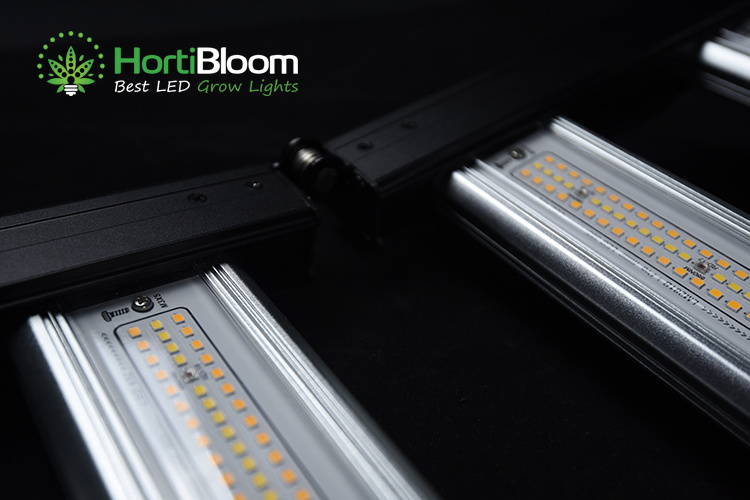 Newest Arrival  2023 Hydroponic Indoor Full Spectrum Smart control 8 Bars Foldable LED Light Grow 720W