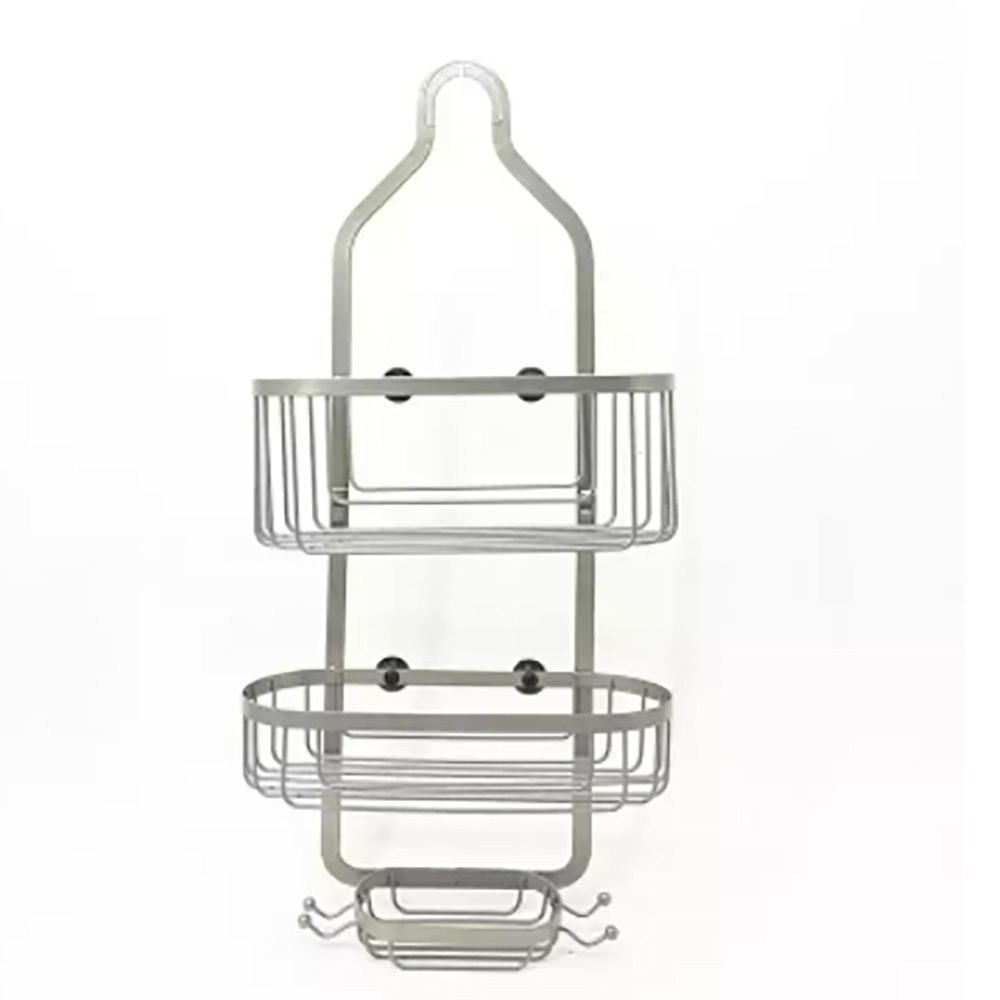 Hanging Shower Aluminum 3 Tier Head Basket Rack Organizer Shampoo Wall Mounted Bathroom Shelf Shower Caddy