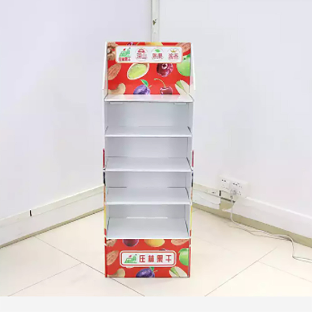 Cardboard Display Rack Cardboard Rack Supermarket Cardboard Holder Shelf Floor Display Rack Carton Shelves Display