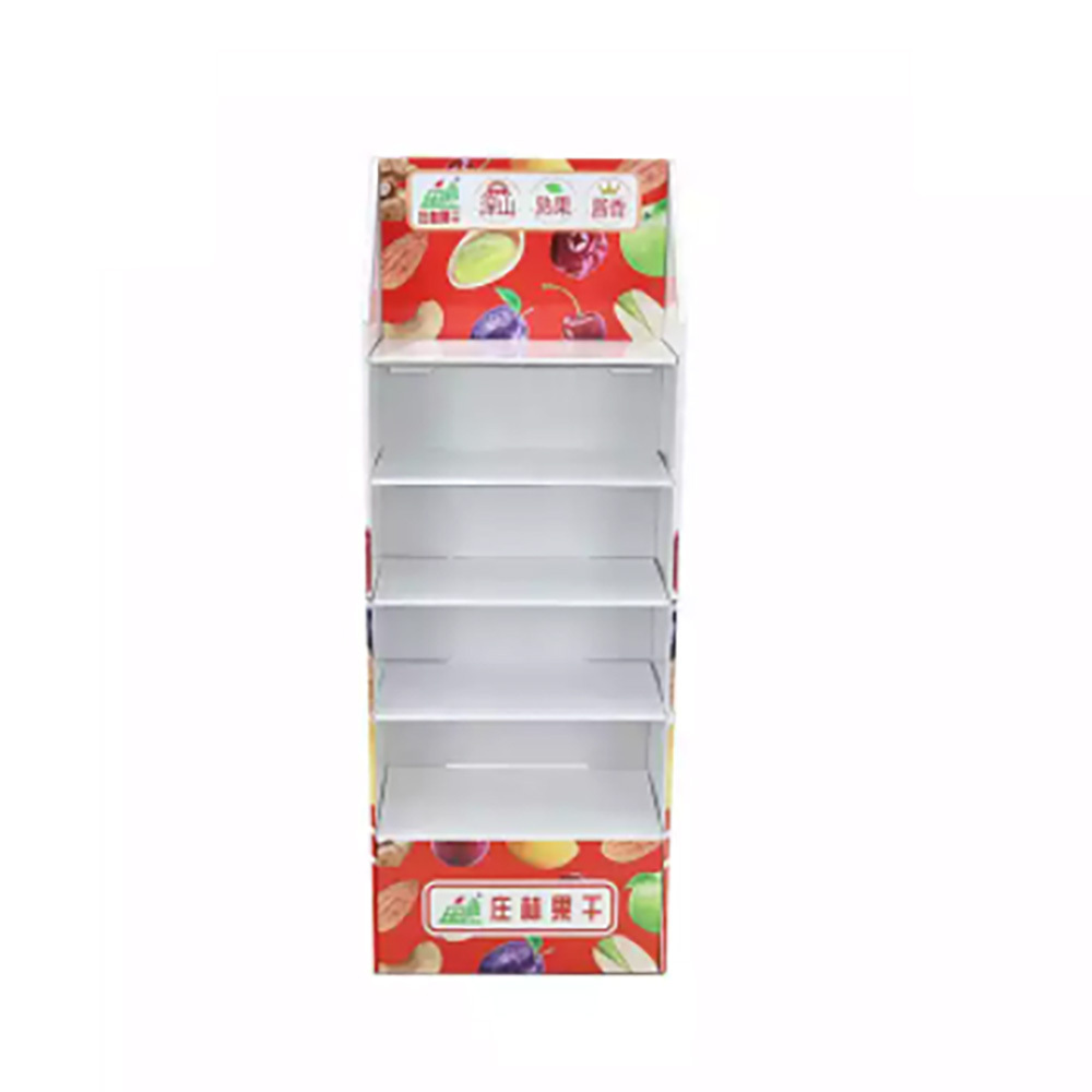 Cardboard Display Rack Cardboard Rack Supermarket Cardboard Holder Shelf Floor Display Rack Carton Shelves Display