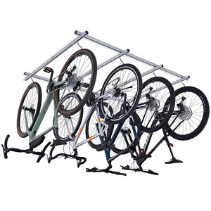 Bike Storage Cycle Glide Home Bicycle Parking WHEEL HOOKS Ceiling mounted indoor bike storage rack