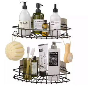 2 Tier Stainless Steel Shelf Kitchen Bathroom Organizer Rack Organizers And Storage With Hooks Hanging