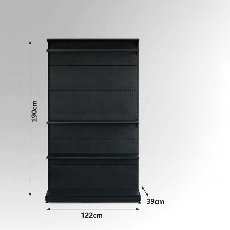 Metal garment pegboard display Rack ,apparel POP clothes display shelves for shop