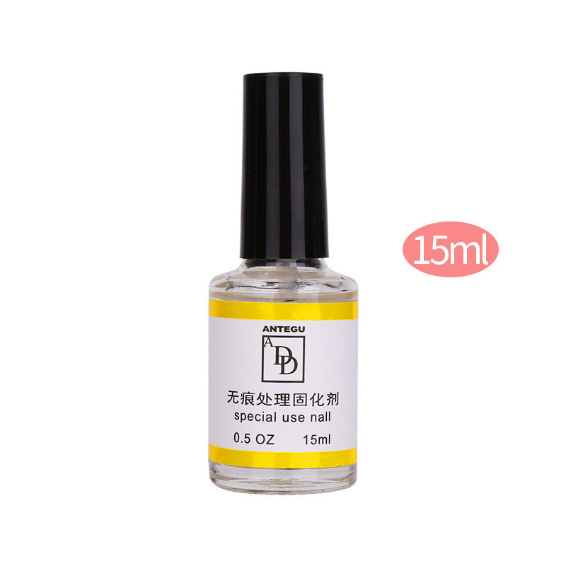 NEW glue 15ml nail Curing Agent Waterproof nail DD Curing Agent for press on nails