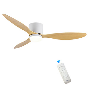 Modern American Style Remote Control Living Room Bedroom Dining Room Led Ceiling Fan Light