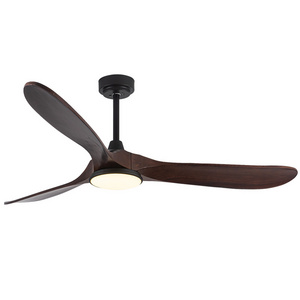 HOFZH Model 666 60 Inch wood blade BLDC motor fan with light kit