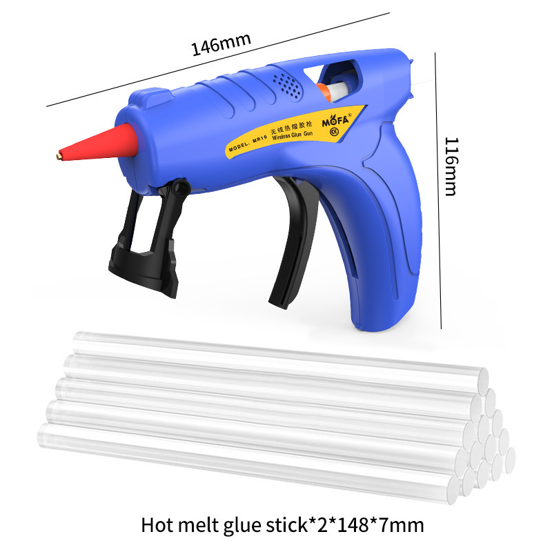 DIY tools 20w wireless usb charger 5V hot glue gun 7mm glue sticks cordless glue gun