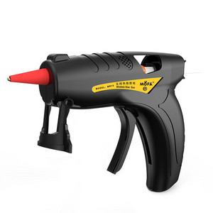 Wholesale 10W 20W 30W Duel Power Mini Guns Electric Heat Temperature Tool Wireless Hot Melt Glue Gun