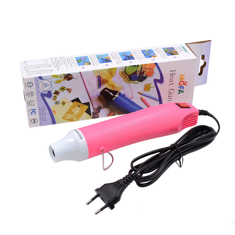 MOFA I / II temperature settings pink white Manual Shrink Wrapping Machine Handheld Shrink Wrap Heat Gun