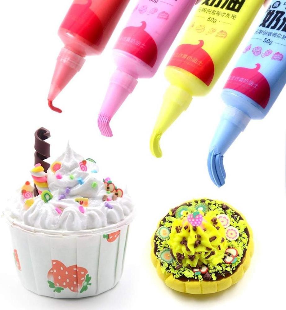 MOFA Creative Kids DIY Toy Whipped Cream Glue Decoration cream clay