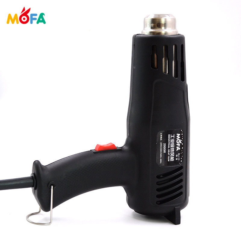 MOFA MJ12 Manufactured top selling heat air gun/ hot air gun 2000W for shrinking purpose