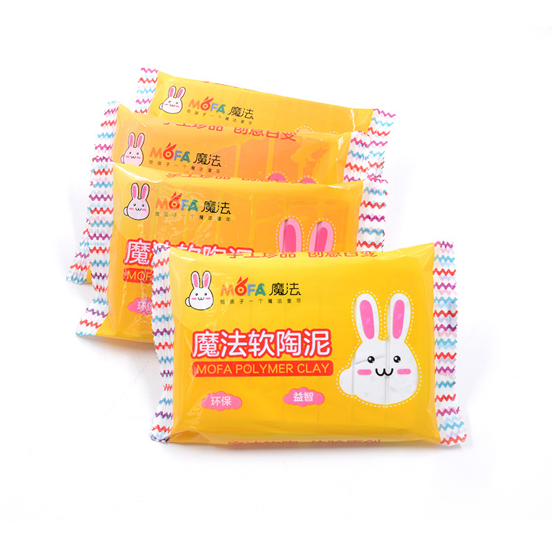 MOFA 120g Non-toxic super light weight soft clay Model Magic polymer clay