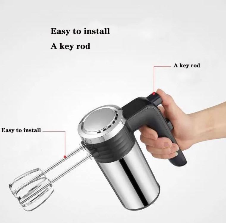 200w Kitchen Household Whisker Food Mixer Electric Egg Beater