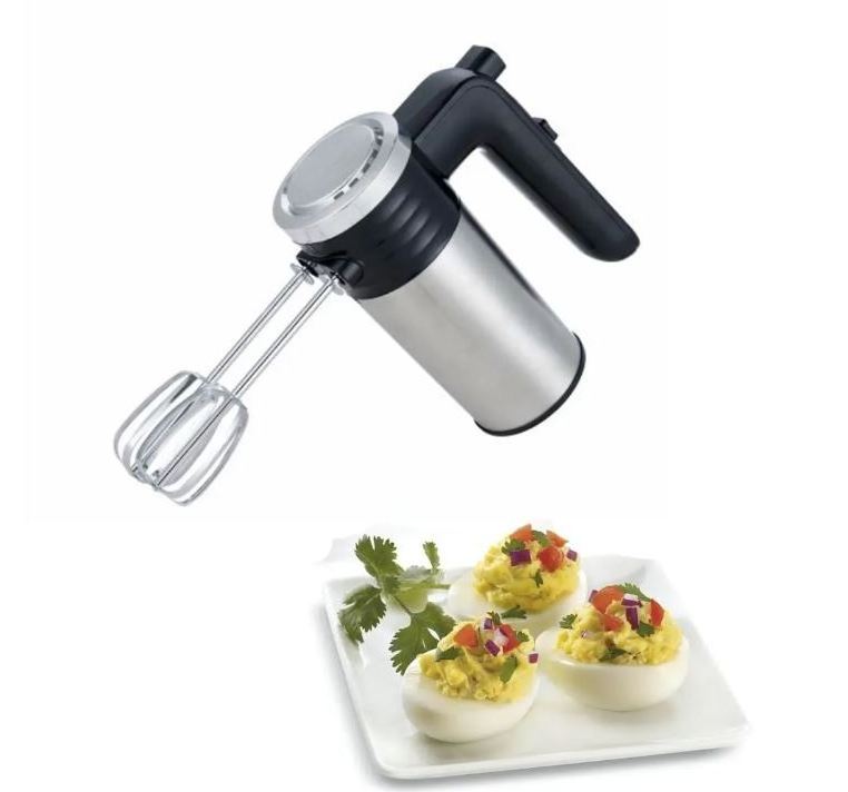 200w Kitchen Hand Held Whisker Food Mixer Electric ABS Egg Beater