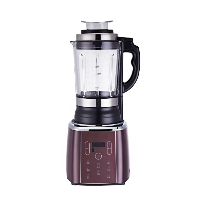 800w 1.75L glass silent home heating touch screen kitchen food mince chopper processor blender