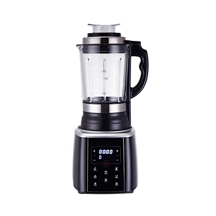 800w 1.75L glass silent home heating touch screen kitchen food mince chopper processor blender