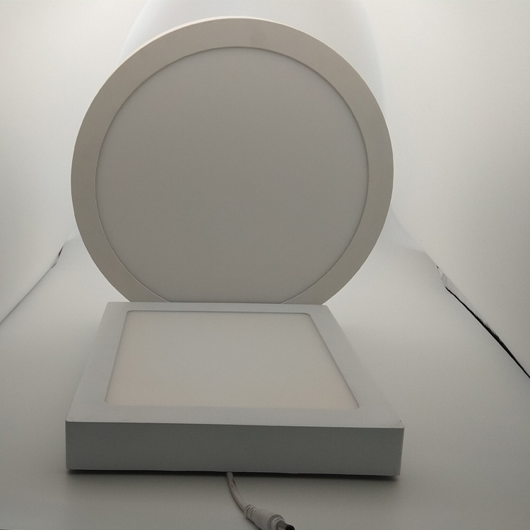 Surface Mounted Round Square SMD Dimmable Ceiling LED Wall Panel Light