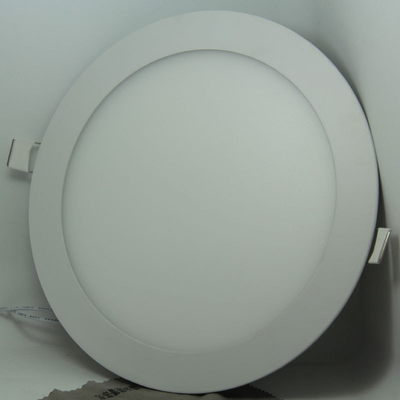 Commercial Ceiling Ultra Thin Round Square Slim Recessed Dimmable Led Panel Light