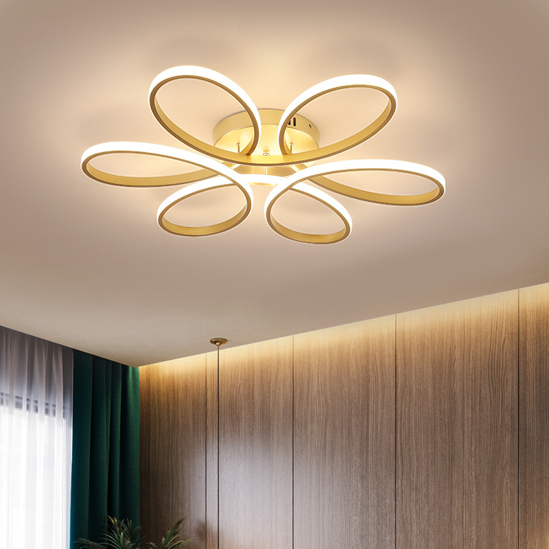 Modern LED Flower Ceiling Lights Nodic Home Indoor Lighting 12W Flush Mount Lamp For Corridor Stair Aisle Ceiling Lamps