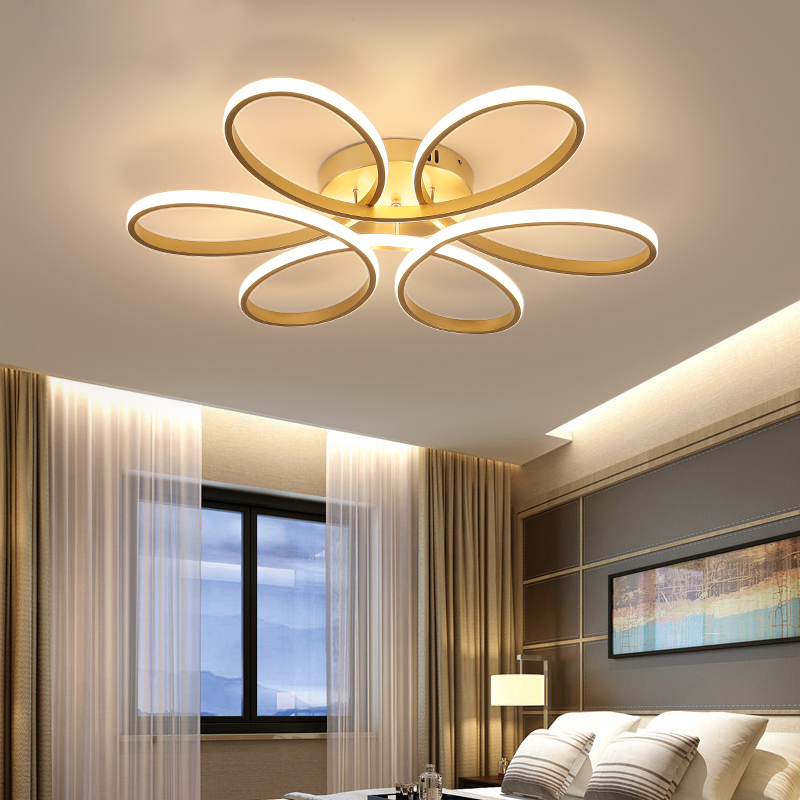 Modern LED Flower Ceiling Lights Nodic Home Indoor Lighting 12W Flush Mount Lamp For Corridor Stair Aisle Ceiling Lamps