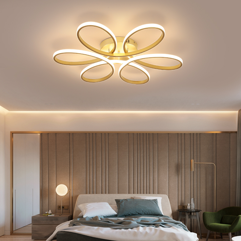 Modern LED Flower Ceiling Lights Nodic Home Indoor Lighting 12W Flush Mount Lamp For Corridor Stair Aisle Ceiling Lamps