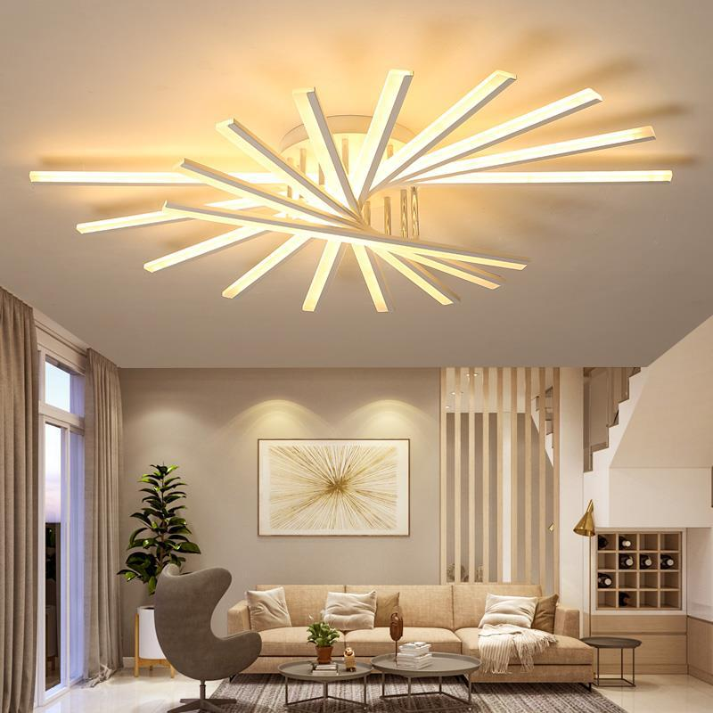 Creative New Modern LED Chandelier Lights For Living Dining Study Room Bedroom Hall Aisle Chandeliers Lamps Indoor Lighting Home