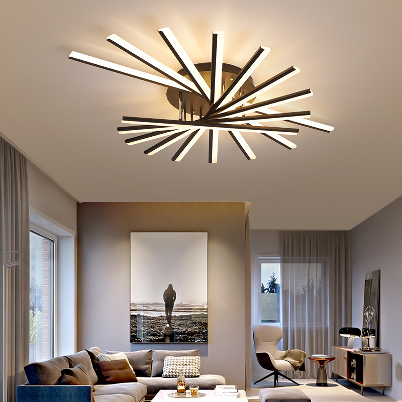 Creative New Modern LED Chandelier Lights For Living Dining Study Room Bedroom Hall Aisle Chandeliers Lamps Indoor Lighting Home