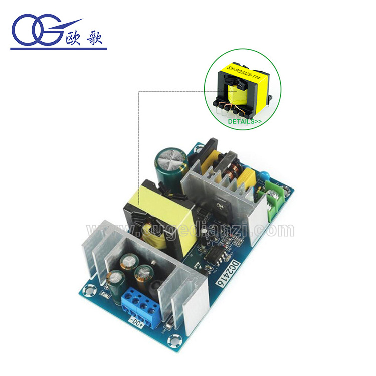 Ouge Factory Price Pq40 Vertical Pc40 Phenolic Core Transformer 110 To 24 Volt Electric Power Transformer