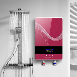 Top Selling Good Price Domestic Wholesales Electric Tankless Water Heater Instant Heating for Shower Kitchen Bathroom