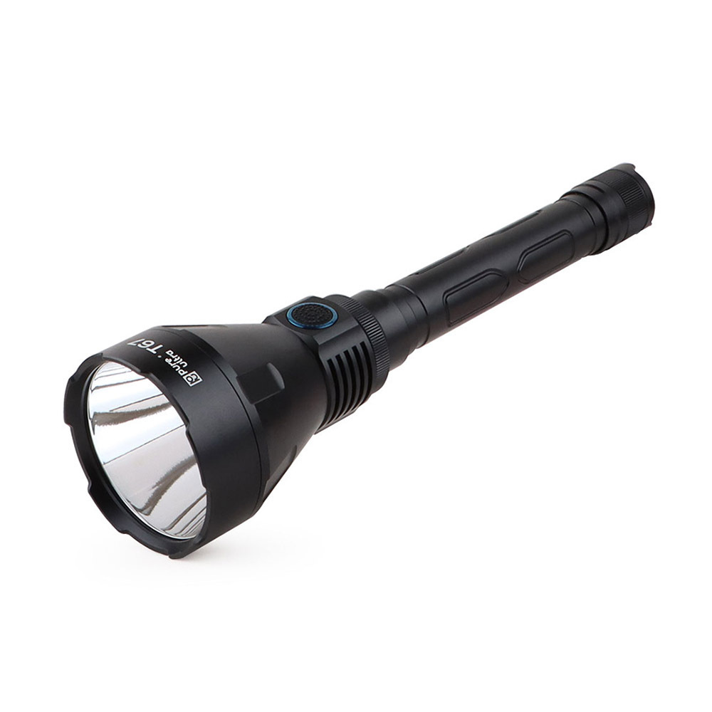 High Lumen 6700lm Super Bright 1.4km Long Range Powerful LED Torch Light T67 Waterproof Rechargeable Tactical Flashlight