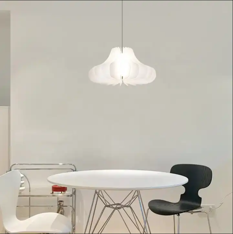 Simple modern bedroom, study, pumpkin chandelier, home, living room, creative restaurant pendant light