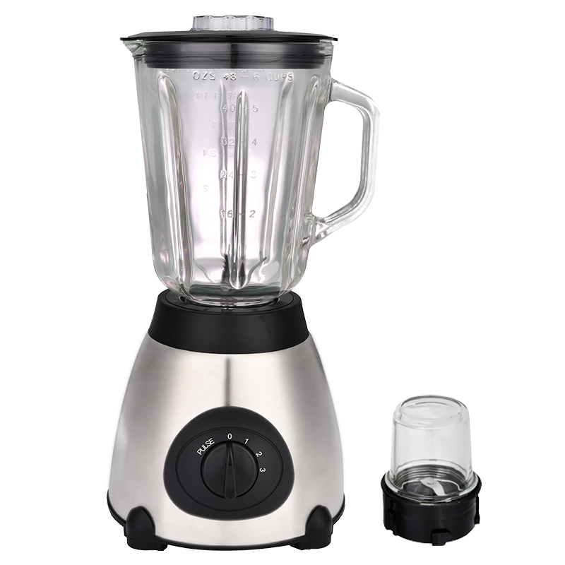 2 in 1 Blender Juicer Y66 5 Speed with Stainless Steel Jar Electric Food Mixer Blender