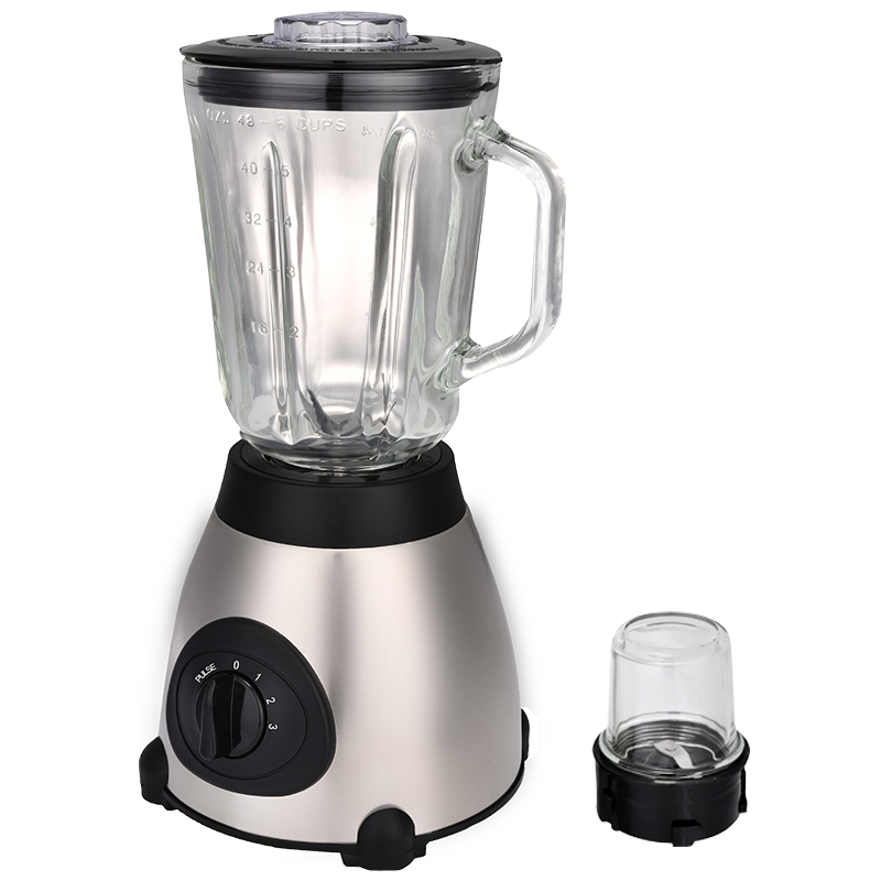 2 in 1 Blender Juicer Y66 5 Speed with Stainless Steel Jar Electric Food Mixer Blender