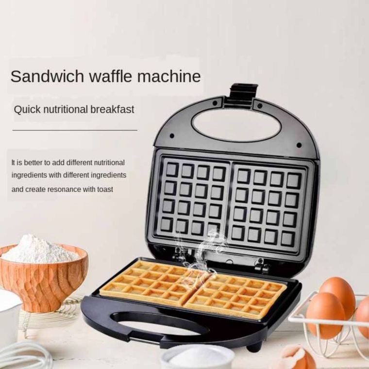 Hot selling mini portable mini waffle machine home automatic breakfast waffle machine