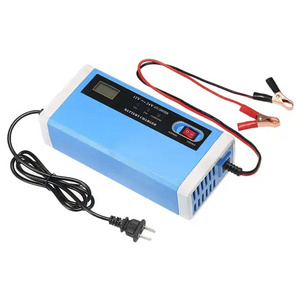 12V 6A Automotive Smart Battery Maintainer for Car Truck Motorcycle Lawn Mower Boat RV SUV ATV Lead Acid Battery Charger