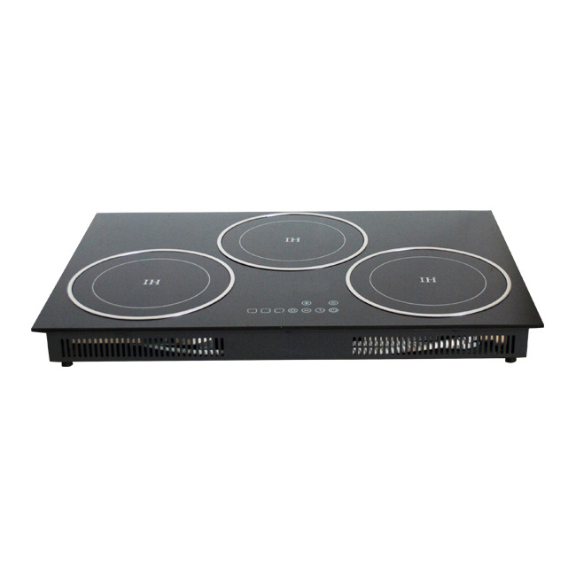 Induction Cooker 3 Hobs Induction Cooktop Home Kitchen 3 Burner Commercial Electric Induction Cook Stove