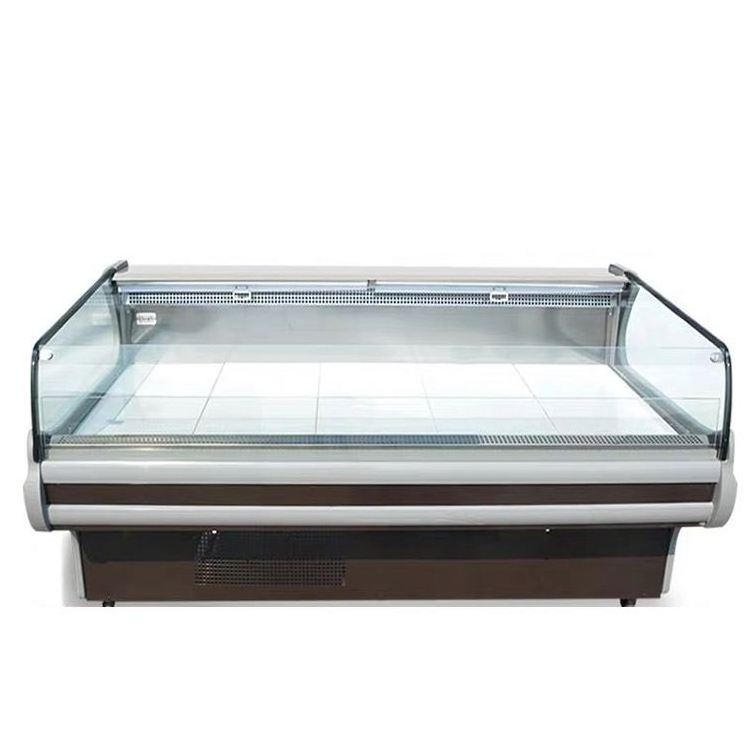 High efficiency meat chiller seafood display case