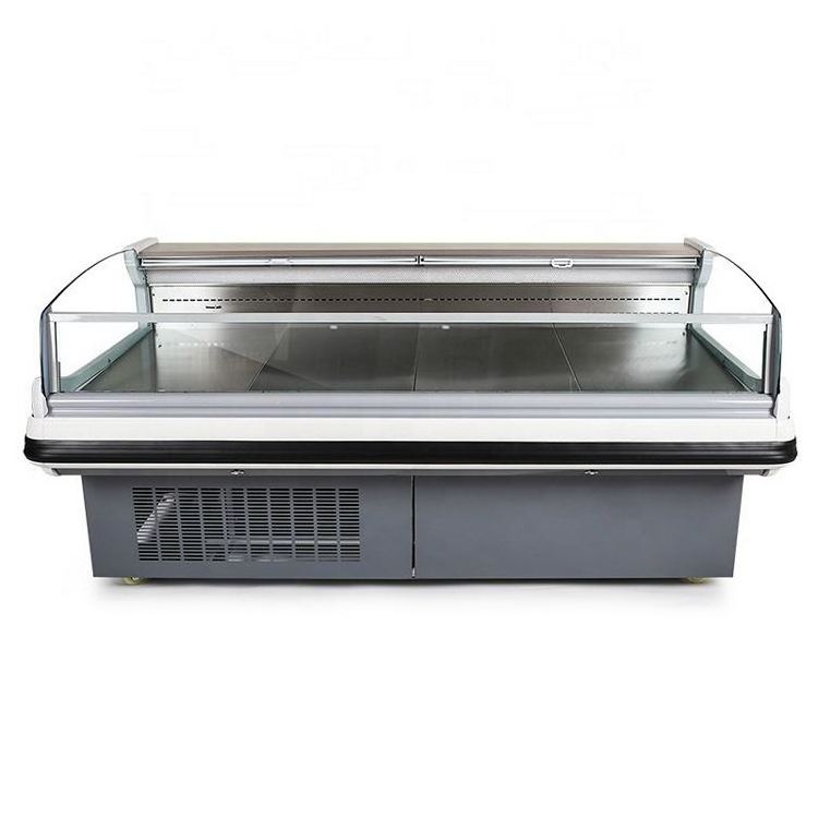 High efficiency meat chiller seafood display case