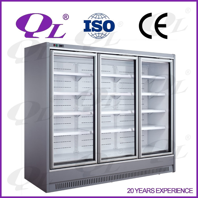 Beverage supermarket refrigeration  upright freezer  upright cooler