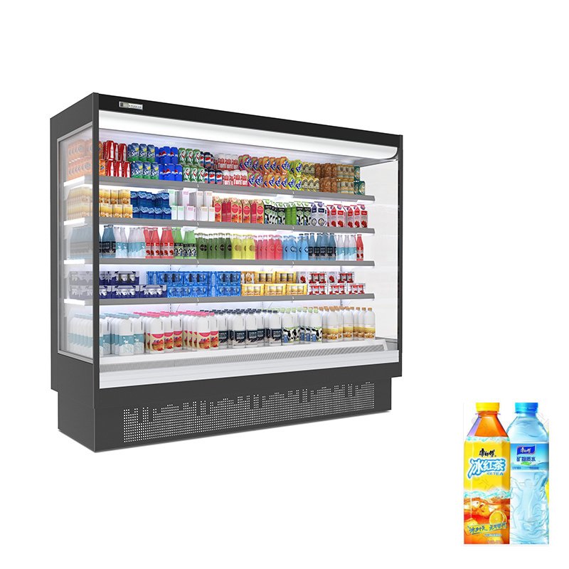 best selling commercial refrigerator for vegetables meat deli case fruits cheese juice beverage milk refrigeration equipment