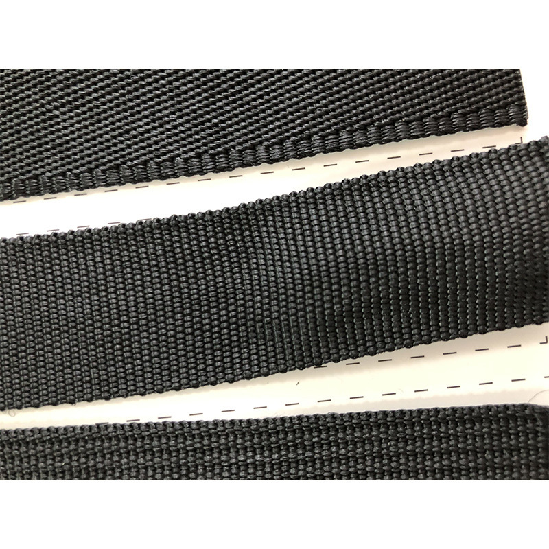 web band Durable 1 inch Reflective Tubular nylon Webbing For Bag Strap reycled polyester 25mm nylon tubular hollow webbing