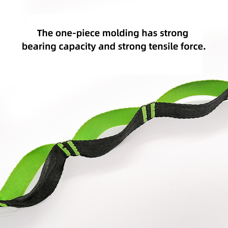 web band Hammock with webbing Lightweight Portable Hammock Webbing Tree Strap For Outdoor Camping