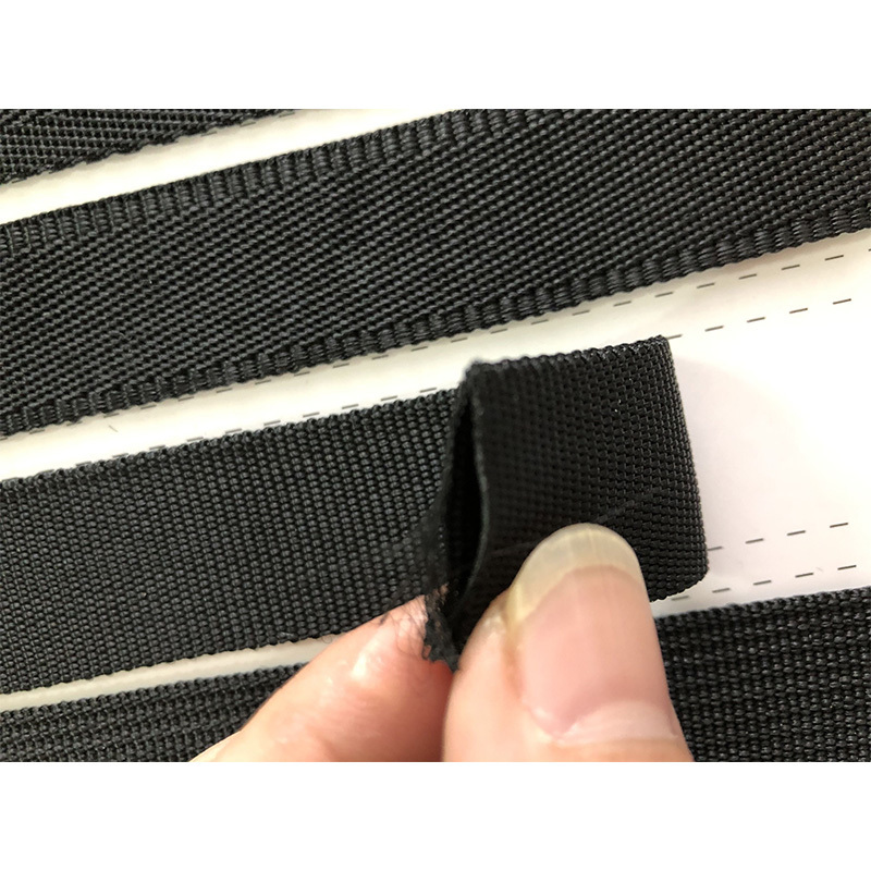 web band Durable 1 inch Reflective Tubular nylon Webbing For Bag Strap reycled polyester 25mm nylon tubular hollow webbing