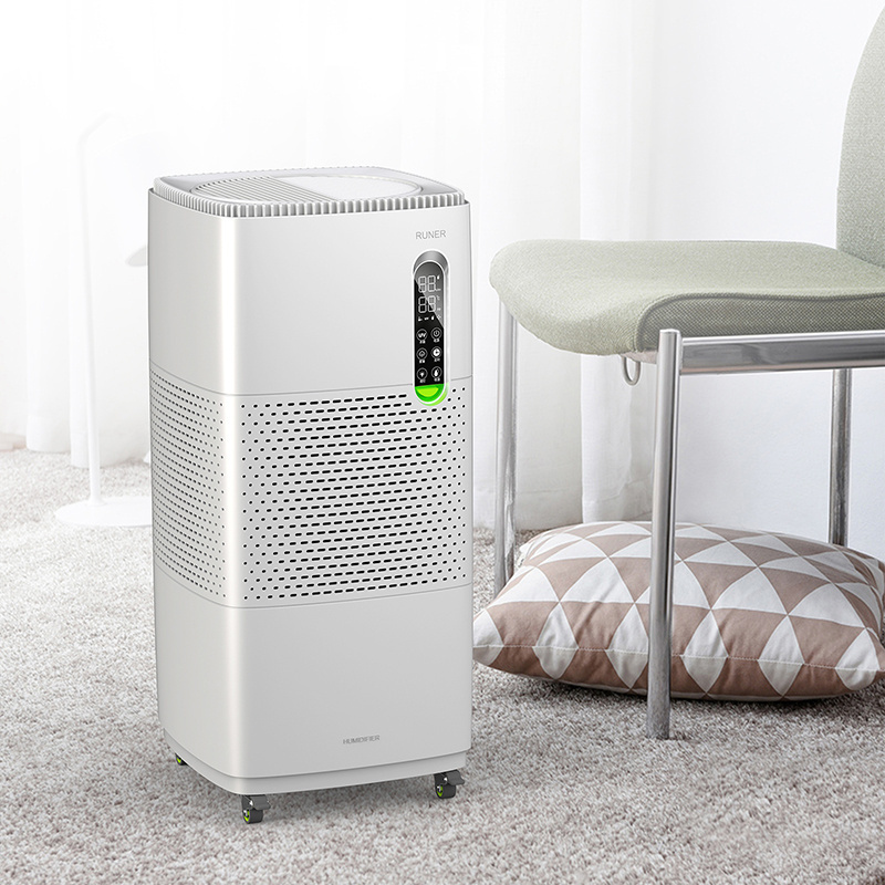 RUNAL Big Smart Large True Hepa Filter PM 25 Airpurifier Plus Ultrasonic Cool Air Freshener Or Purifier And Humidifier In One