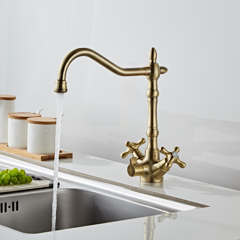 Kitchen Faucet Brass Material Kitchen Head Sink Faucet Kitchen Sink Tap swivel sink faucet head