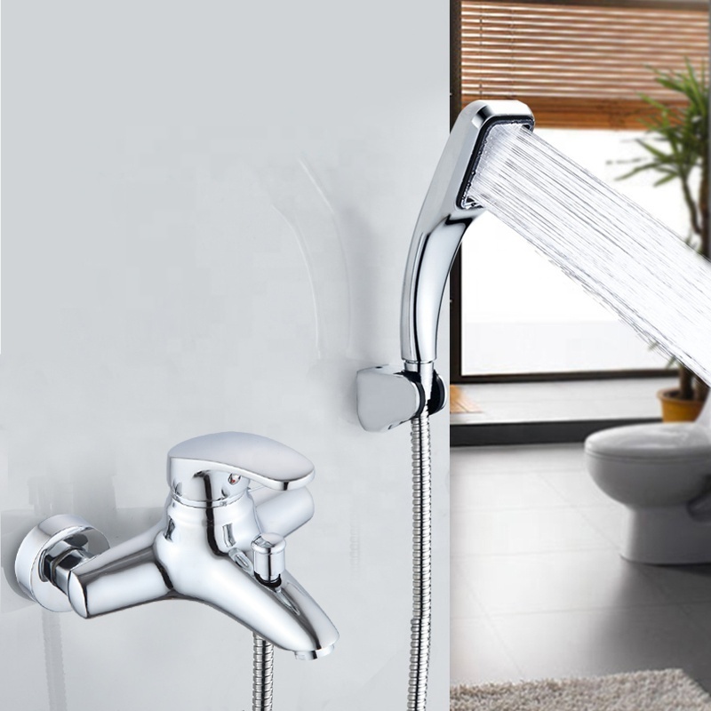 Classic Bathroom Shower Faucet Bathtub Faucet Wall Mounted Cold Hot Water Mixing Valve