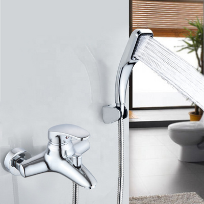 Classic Bathroom Shower Faucet Bathtub Faucet Wall Mounted Cold Hot Water Mixing Valve